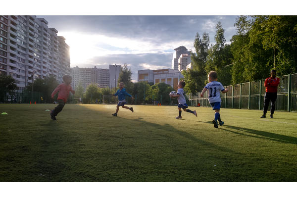 Футбольные занятия для школьников 